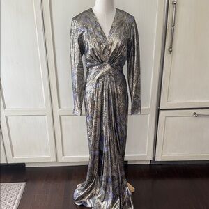 Vintage Mignon by Dorothy Farbo Metallic Gown